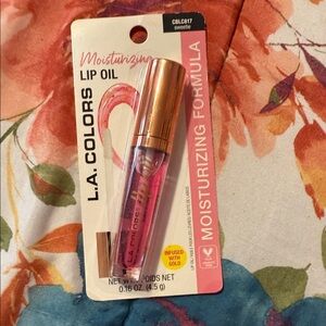 L.A. Colors Moisturizing Lip Oil - Pink with Gold Accents (Sweetie)